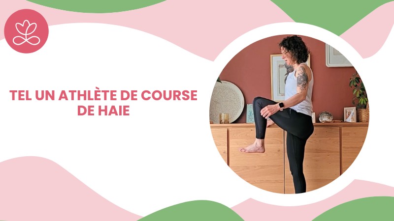 19. Tel un athlète de course de haie